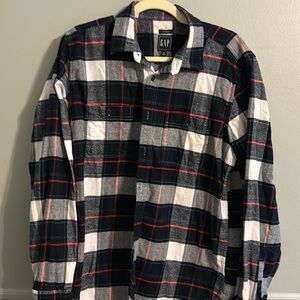Men’s light weight flannel from the Gap size Med.